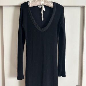 James Perse simple black dress
